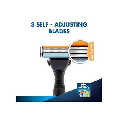 Gillette Vector 3 Cartridges 2's - Shavers