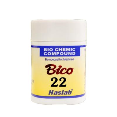 Haslab Bico 22 Biochemic Compound Tablet 550 gm - Bio-Chemic