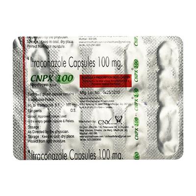 CNPX 100mg Capsule 10's - Fungal Infections-Anf