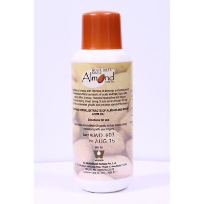 Wolfe Dietri Arnica Almond Hair Oil With Wheatgerm Oil 150 ml - Personal Care(Homeopathy)