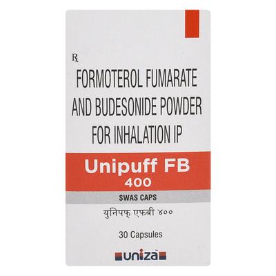 UNIPUFF FB 400 Capsule 30's - Asthma/COPD-Ast