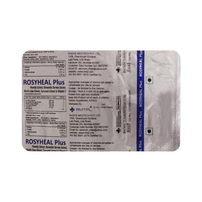 ROSYHEAL PLUS Tablet 10's - Supplements-Sup