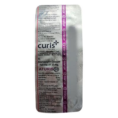 ATURIS 20 Tablet 10's - High Cholesterol-Dys