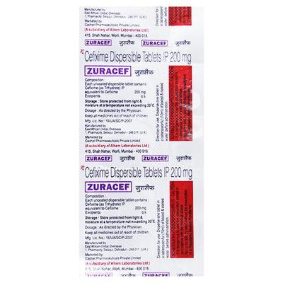 ZURACEF Tablet 10's - Bacterial Infections-Cep