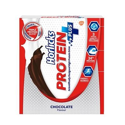 Horlicks Protein Plus powder - Chocolate Flavour 200 gm (Pet Jar) - Protein Drink