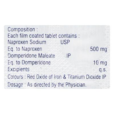 COMIG 500mg Tablet 10's - Pain relief-Nsa