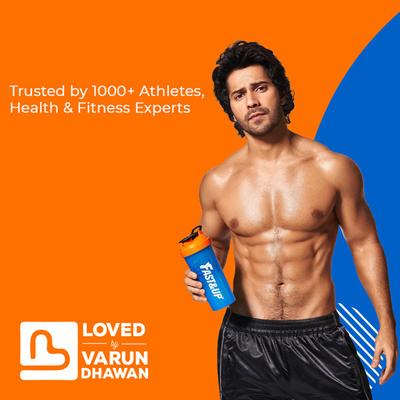 Fast&Up BCAA Intra Training Supplement (30 Servings) - Peach Ice Tea Flavour 450.6gm - Workout Essentials