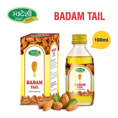 Swadeshi Ayurved Badam Tail Oil 100 ml - Personal Care (Ayush)