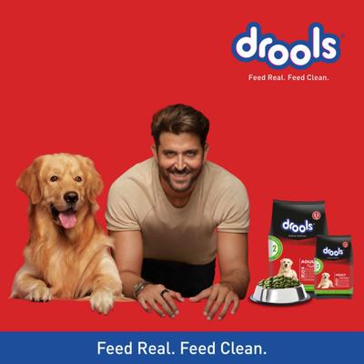 Drools 100% Vegetarian Adult Dry Dog Food, 3 kg with Free 1.2kg 4200 gm - Petfood