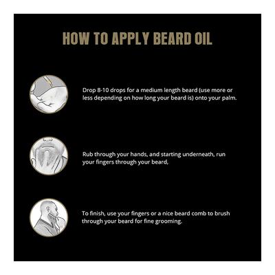Mancode Beard Oil - Eucalyptus & Black Pepper 100 ml - Beard Oil