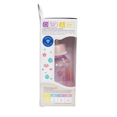 Pigeon Flexible 0+ Months PP Feeding Bottle - Pink 120 ml - Feeding & Nursing