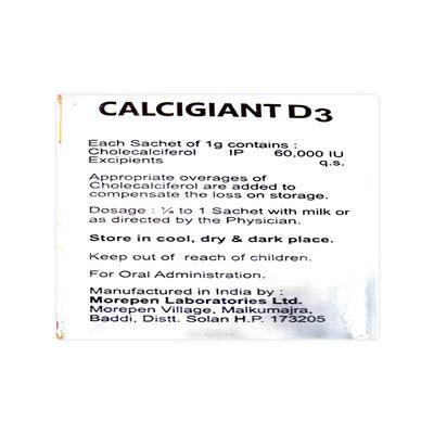 CALCIGIANT D3 Granules 1gm - Supplements-Vam