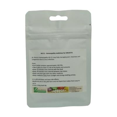Dr. Roma's HD 21 Sinusitis Pills - Pack of 2's - Speciality Medicine