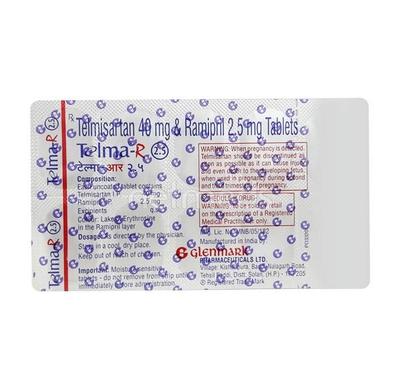 Telma R 2.5mg Tablet 10'S - Hypertension-Ang
