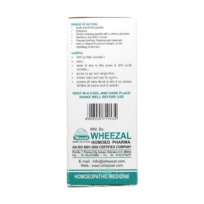 Wheezal Wl-34 Stomach Drops 30ML - Homeopathic Drops