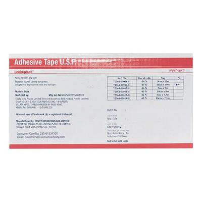 Leukoplast Adhesive Tape U.S.P. (10 cm x 10 cm) 3's - Tapes & Films