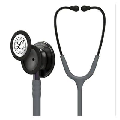 3M Littmann Classic III Stethoscope - Grey Tube with Smoke Chestpiece and Violet Grey Stem (5873) - Health Monitoring Devices