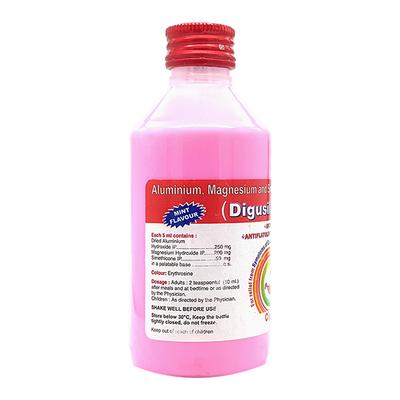 DIGUSIL MPS MINT FLAVOUR Suspension 170ml - Ulcer/Reflux/Flatulence-Aaa