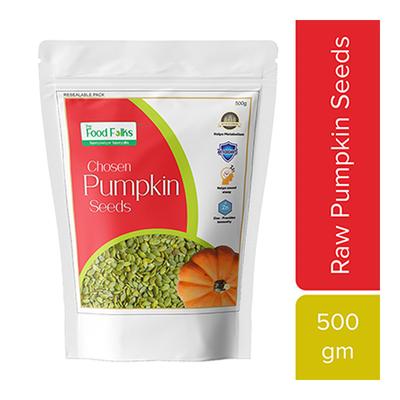 The Food Folks Roasted Pumpkin Seeds (Pack of 2 x 500 gm) - Nutritional Bars