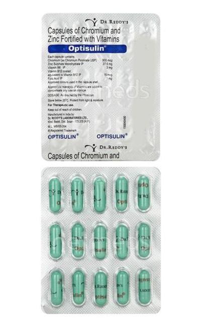 Optisulin Capsule 15'S - Supplements-Vam