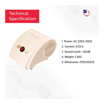 Dr. Odin Piston Compressor Nebulizer (OD-304) - Nebulizers / Vaporizer