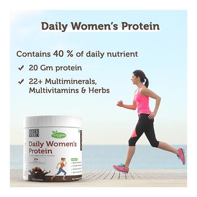 SheNeed Daily Women's Protein Powder - Chocolate (Pack of 2 x 300 gm) - Daily Health Drinks