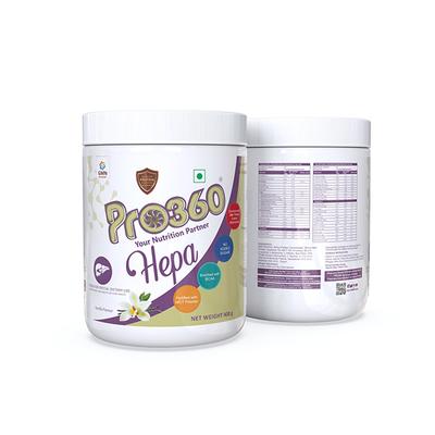 Pro360 HEPA Liver Supplement Powder - Vanilla Flavour 400 gm - Vital Health