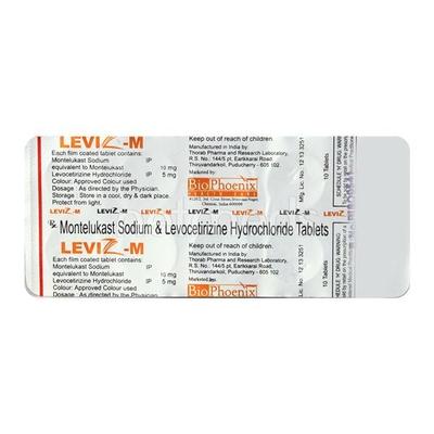 Leviz M Tablet 10'S - Allergies-Ant
