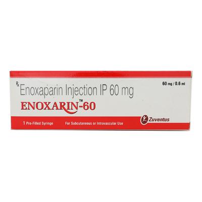 Enoxarin 60mg Injection 0.6ml - Blood Clot-Ant