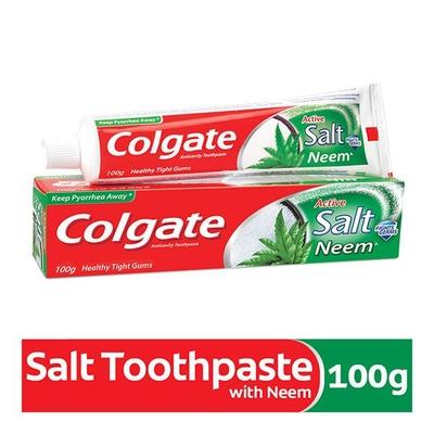 Colgate Active Salt Neem Toothpaste 100 gm - Toothpaste