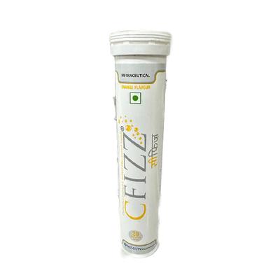 Cfizz Orange Flavour Effervescent Tablet 20'S - Supplements-Vic