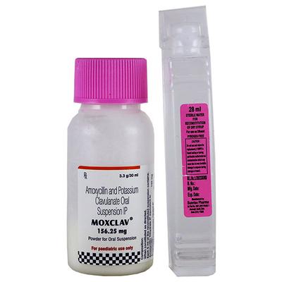 MOXCLAV 156.25mg Syrup 30ml (N) - Bacterial Infections-Pen