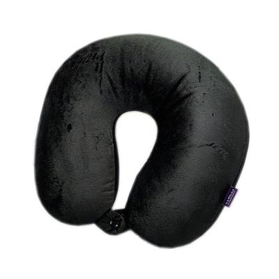 VIAGGI Microbead Travel Neck Pillow with Fleece - Black - Others Ortho Supports