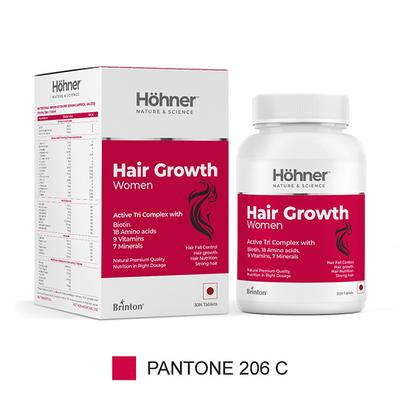 Hohner Hair Growth Women Tablet 30's - Hair & Skin