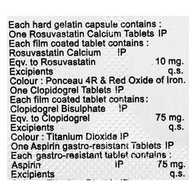 CREOLIP GOLD 10mg Capsule 10's - High Cholesterol-Dys