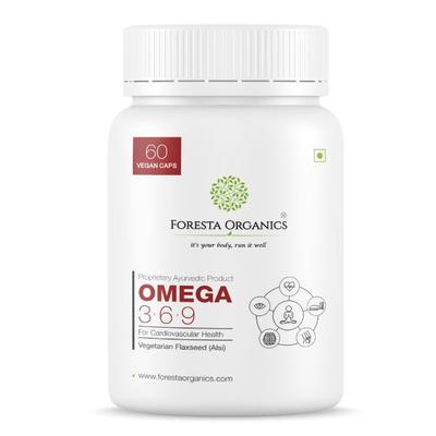 Foresta Organics Omega 3+6+9 Vegan Capsule 60's - Speciality Medicines