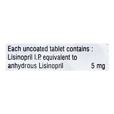 Lipril 5mg Tablet 15'S - Hypertension-ACE