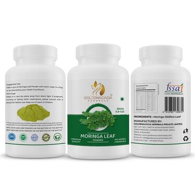 Goldenacacia Herrbals Moringa Leaf Powder 50 gm - Pure Herbs