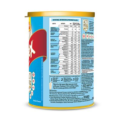 Protinex Powder - Vanilla Delight Flavour 250 gm (Tin) - Protein Drink