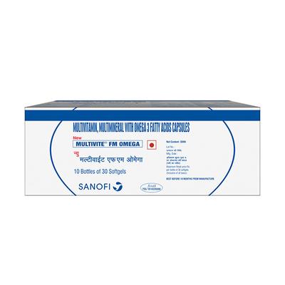 Multivite FM Omega Capsules 30's - Multi-Vitamins