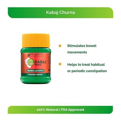 Dr.Vaidya's Kabaj Churna 50 gm - Speciality Medicines