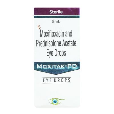 MOXITAK PD Eye Drops 5ml - Eye Infections-Eaa