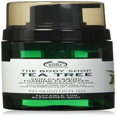 The Body Shop Tea Tree Skin Clearing Foaming Cleanser Face Wash 150ml - Face Wash & Cleansers