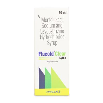 Flucold Clear 4/2.5mg Syrup 60ml - Allergies-Ant