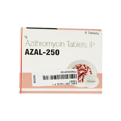 AZAL 250 Tablet 6's - Bacterial Infections-Mac