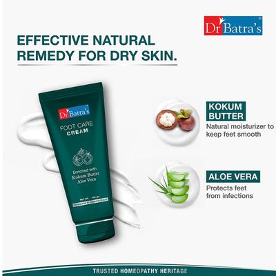Dr Batra's Foot Care Cream - Kokum Butter 100 gm - Foot Creams & Lotions