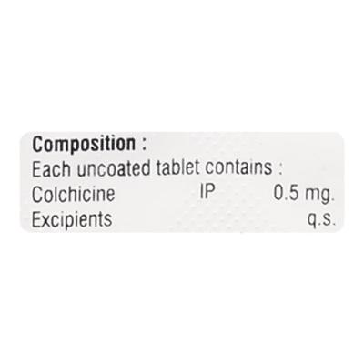 COLSHINE 0.5 Tablet 10's - Gout