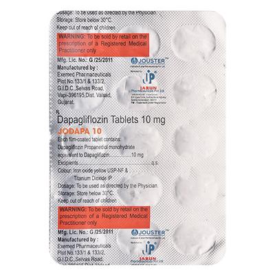 JODAPA 10 Tablet 15's - Diabetes-Ant