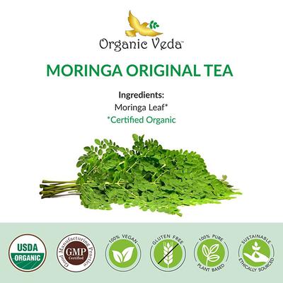 Organic Veda Moringa Original Tea Powder 85 gm - Teas