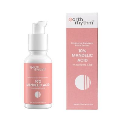 Earth Rhythm 10 Percent Mandelic Acid Plus Hyaluronic Acid Intensive Renewal Serum 30 gm - Face Serum